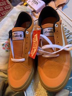 VANS Trujillo Pro Skater shoes with socks