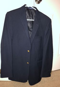 boys navy blue sports coat