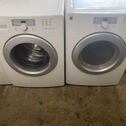 Kenmore Set Washer And Dryer Gas Good Condition We Delivery 