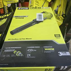 Brand New Ryobi 18v Brushless Blower