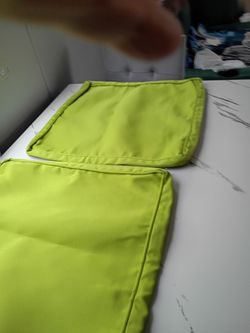 3 different color patio chairs cushions cover