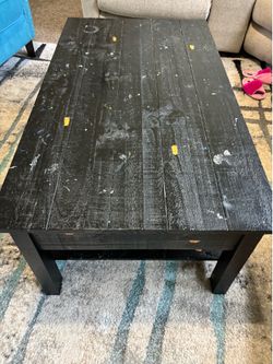 Rustic Wooden Coffee Table