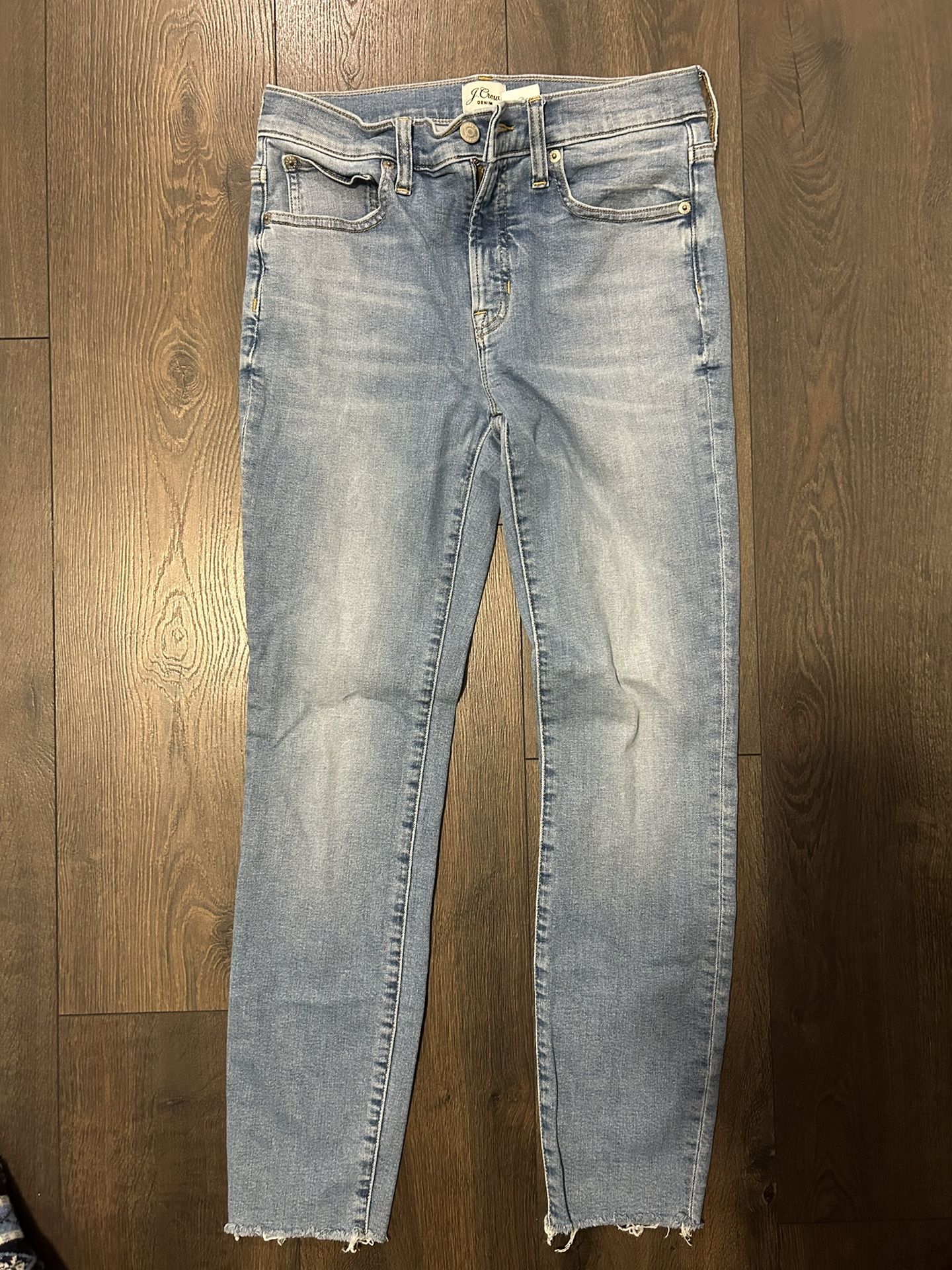 JCrew 9” High Rise Size 27 Stretch Jeans