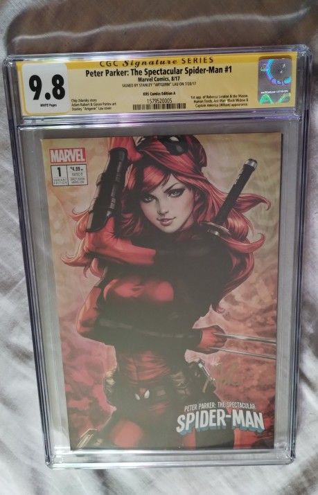 CGC 9.8 Stanley "Artgerm" Lau Signature Series
