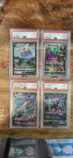 PSA 10 Graded Pokemon Cards