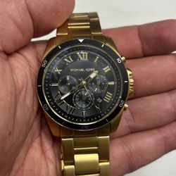 Michael Kors Oversized Slim Runway Men's Watch, Stainless Stee