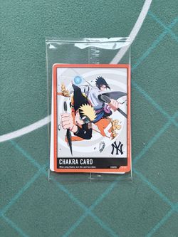 Bandai Naruto TCG CP-001 Chakra Card New York Yankees promo