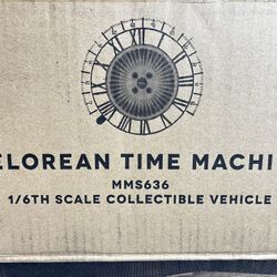 Hot Toys DeLorean Time Machine