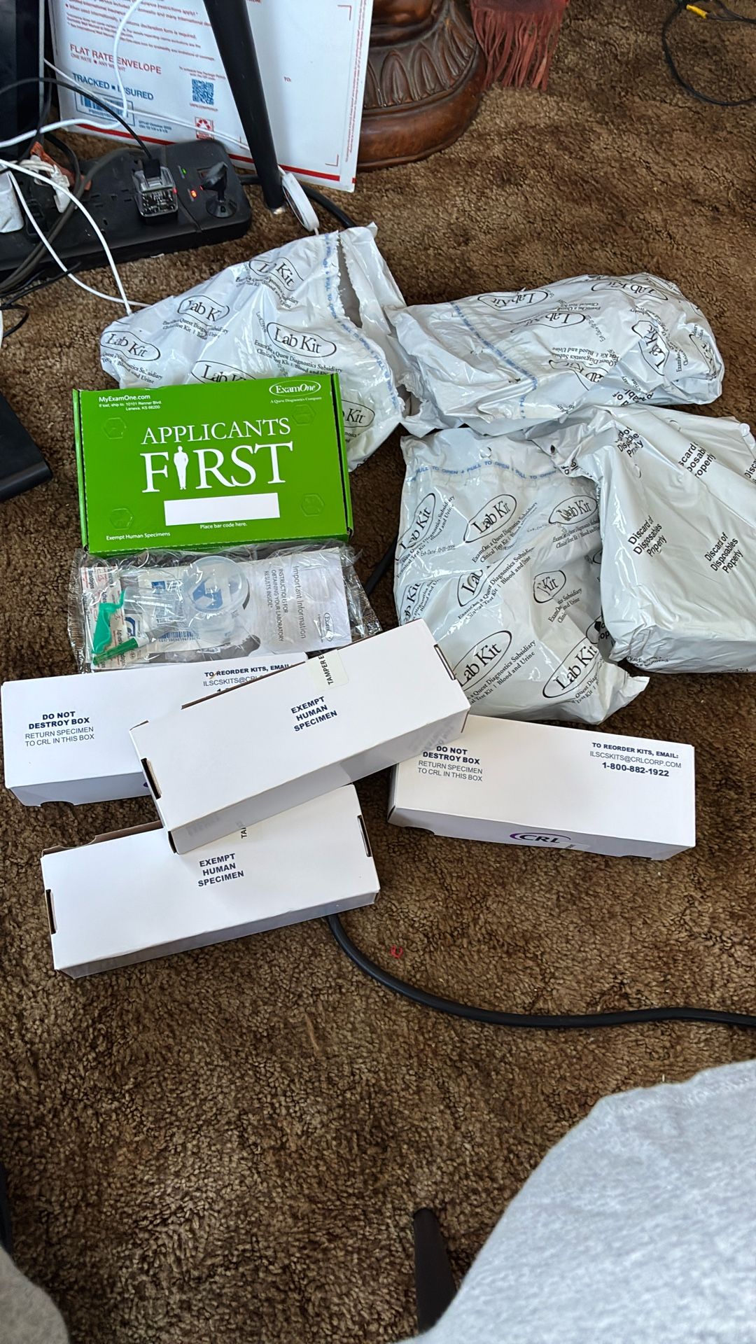 Home Lab Medical Sample Kits