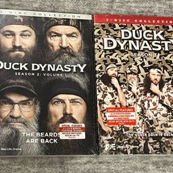 DUCK DYNASTY SEASONS 2&3 NEW SEALED DVD SETS