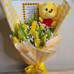 Yellow Tulips Bouquet