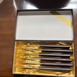 Pleaso Stainless Solingen Germany Knife Set