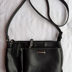 Black minicci crossbody bag