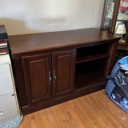Tv Stand With Shelves And Doors