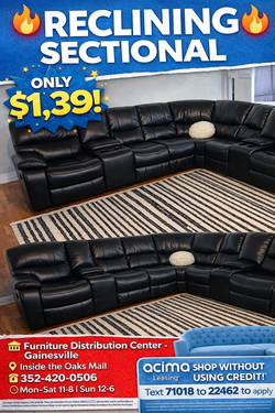 Madrid reclining sectional