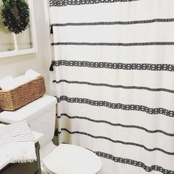 Bathroom Curtain Bath Cover