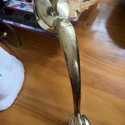 Brass Door Handle   Like New 