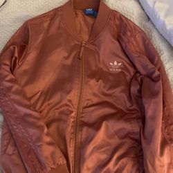 Adidas Rose Gold bomber Jacket 