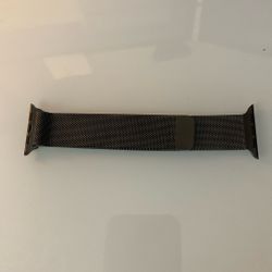 Graphite Apple Watch Band - Milanese Loop (41mm) - Graphite