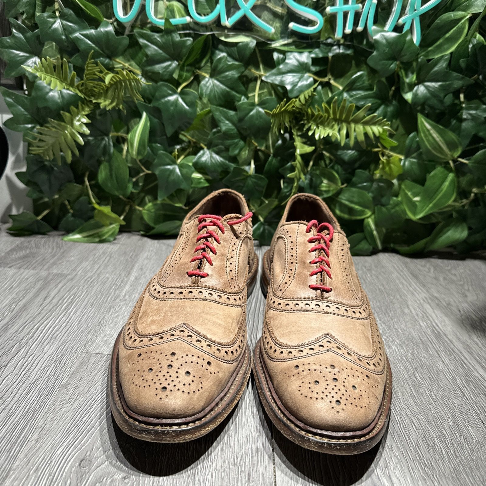 ALLEN EDMONDS Men Brown Leather Shoes NEUMOK Oxfords Size US  display picture 1