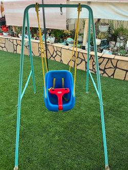Little Tikes Toddler Swing with Metal Frame
