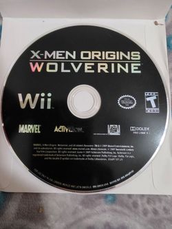 Xmen origins wolverine wii