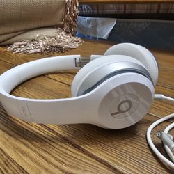 Beats Dr Dre Solo 2 Wired Headphones White