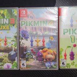 Switch nintendo pikmin 1,2,3,4 entire series