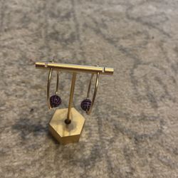 Big Hoop Volleyball Earrings 