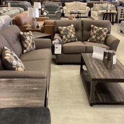 Tibbee Sofa and Loveseat Set