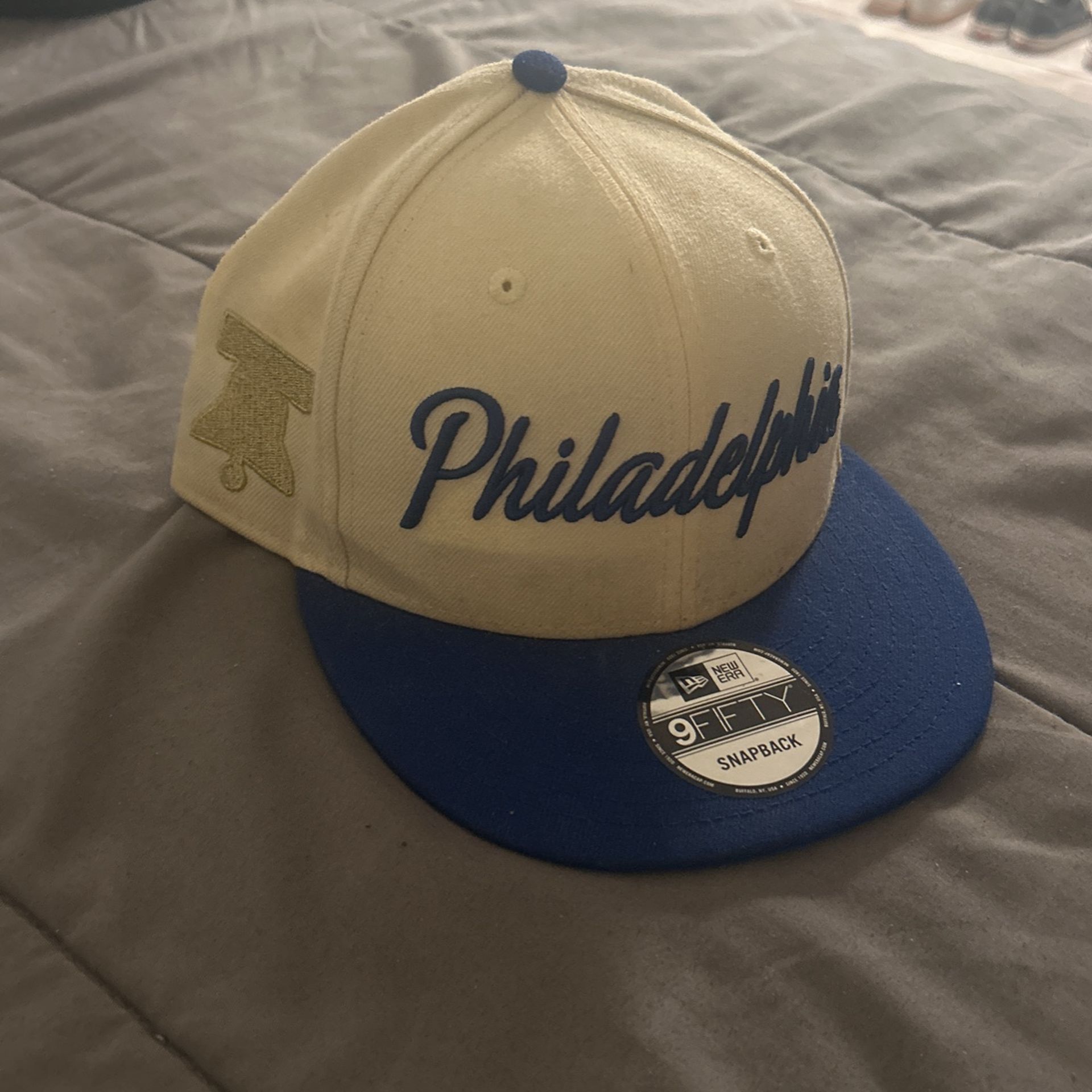 76ers Hat with Liberty Bell Stitch