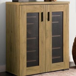 Bristol Mesh Shoe Cabinet 
