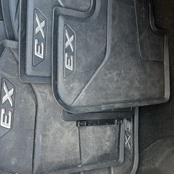 BMW 2018-2024 X3 Original Mats - Front And rear