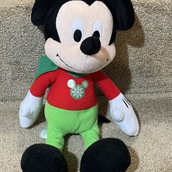 Disney Mickey Mouse Christmas Plush  14''