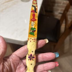 Folk Art Letter Opener