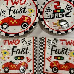 Two Fast Birthday Party Supply
