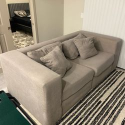 Grey Loveseat