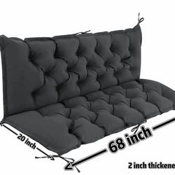 68 Inch Tufted Outdoor Bench Cushion