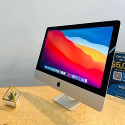 iMac 21” Desktop Apple Intel Core i5/8GB RAM/512GB⚡️Microsoft Office Word Excel,Logic,Final Cut🖥️1 Yr Wrnty✅$0Down Finance Available