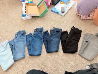 Little girl skinny jeans
