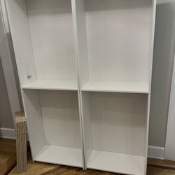 2x 71” 4 Shelf Units