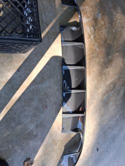 Carbon fiber rear diffuser fits 2015 2023