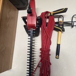 Yard Tools: Blower & Hedge Trimmer 