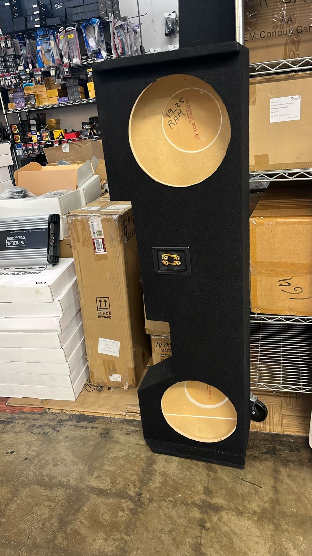 Subwoofer Bobcat Dodge Ram 2019-2025 Dual 12 Crew Cab