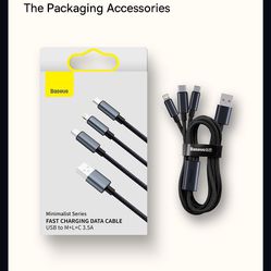 3 in 1 USB Cable Type C Cable For Samsung Xiaomi Mi 9 Huawei Cable and For iPhone