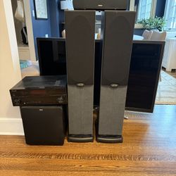 Polk Audio Towers / Klipsch Sub / AV bundle