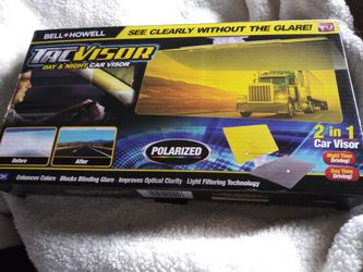 Car visor to prevent glare