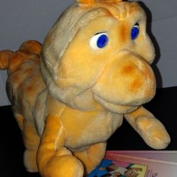 Vintage Teddy Ruxpin Caterpillar Grubby 