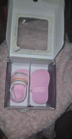 New But Slightly Dameged Box Baby Nautica Sandels