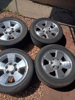 Toyota Rims size 17 And Tires